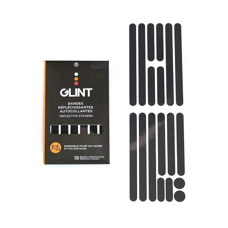 Bande réfléchissante GLINT Ensemble pour Cadre (Noir)