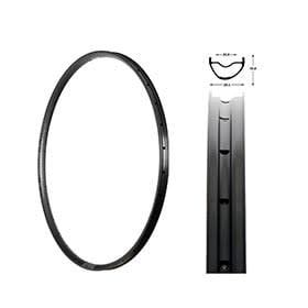 Jante Stans No Tubes, Crest MK4, 29&#39;&#39;, Trous: 32, Noir