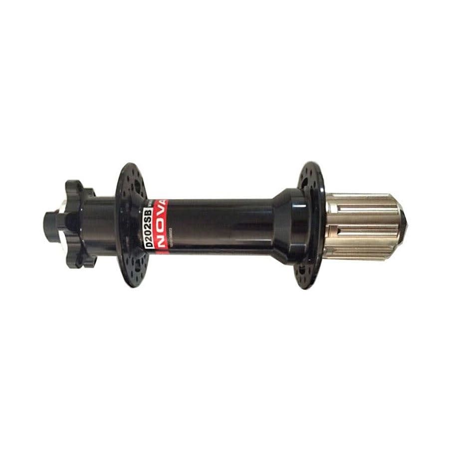 Novatec, D202SB, Disc Hub, Rear, 32H, 12mm TA, 197mm, Shimano HG