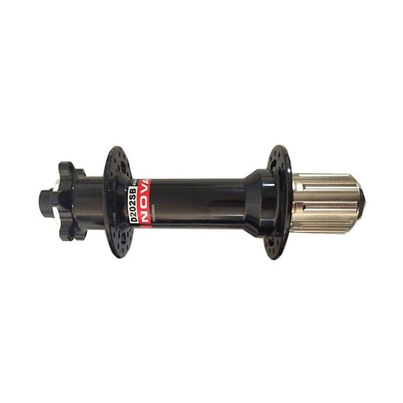 Novatec, D202SB, Disc Hub, Rear, 32H, 12mm TA, 197mm, Shimano HG