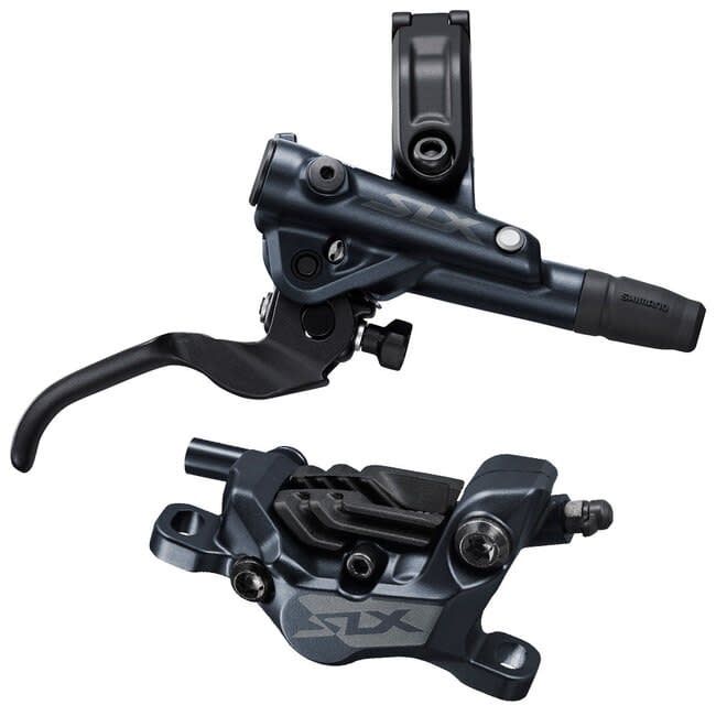 Frein à disque hydraulique arrière Shimano, SLX BL-M7100/BR-M7120, Post mount, Disque: Non inclus, 444g, Noir