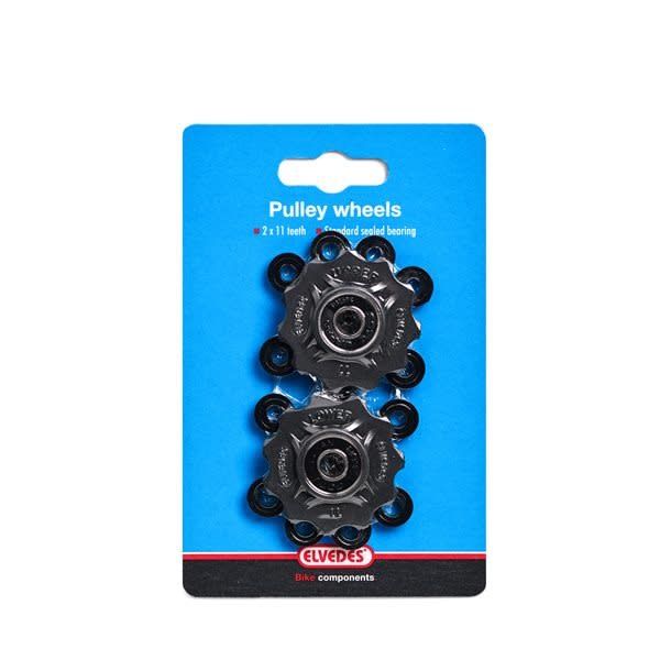 Ensemble de galets Elvedes 2 x11D entretoises inclues