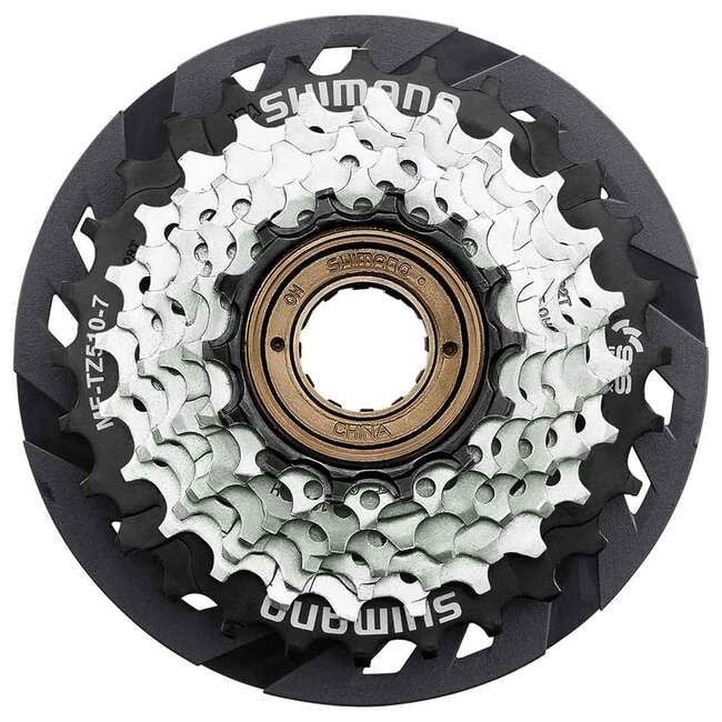 Roue libre Shimano MF-TZ510, 7vit. 14-28D avec protecteur de rayons