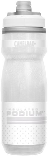 Bidon Camelbak Podium Chill 620ml Blanc Réfléchissant