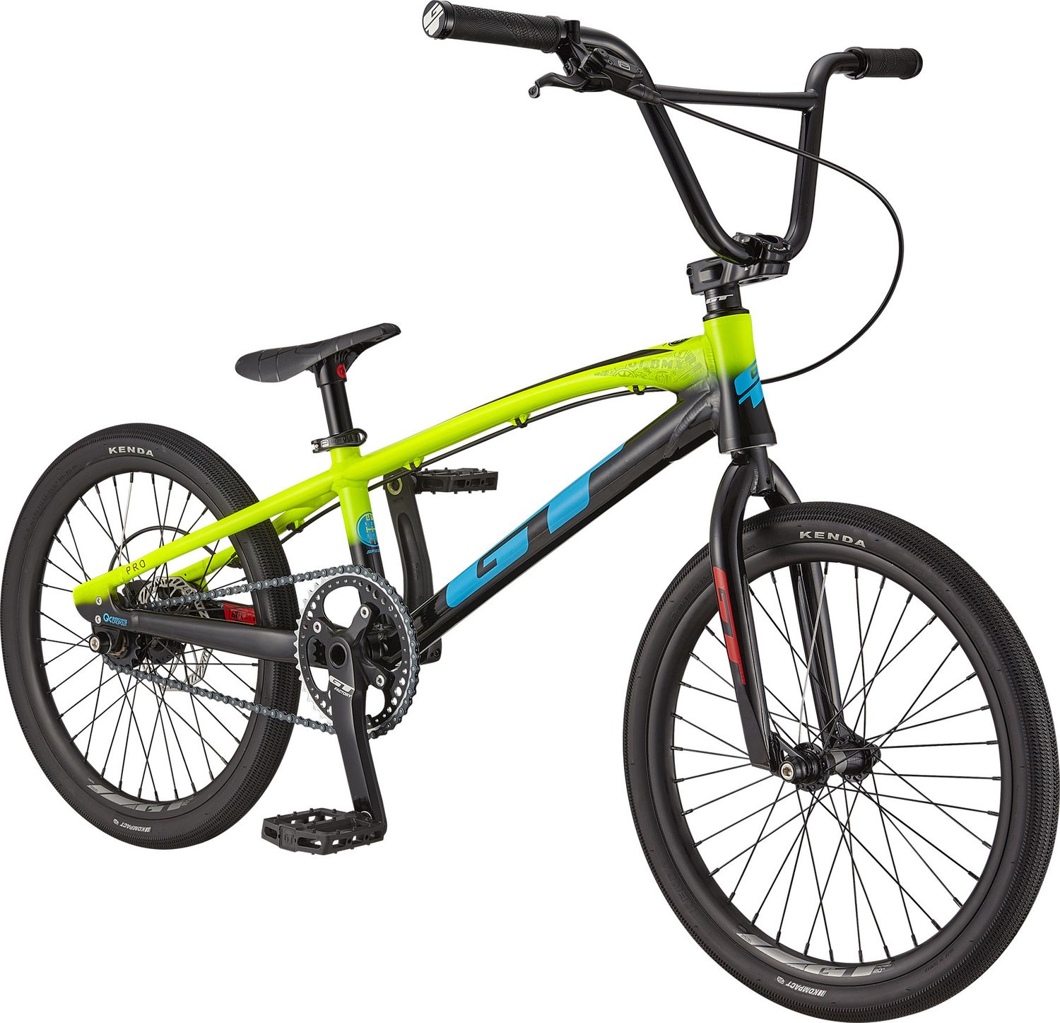 Bmx GT Speed Series Pro 20po Jaune Nucléaire Large