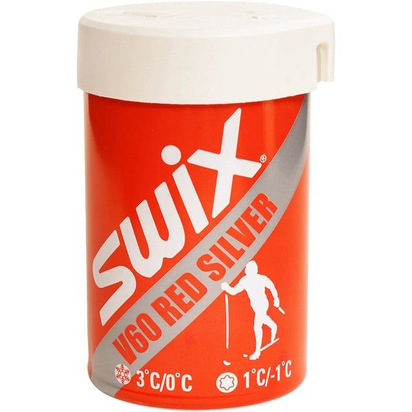 Fart d&#39;adhérence Swix V60 Rouge-Argent +1/-1C 45g