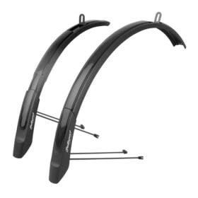Polisport, Expander City, Garde-boue, 26''-28'', 46mm, Noir, Ensemble