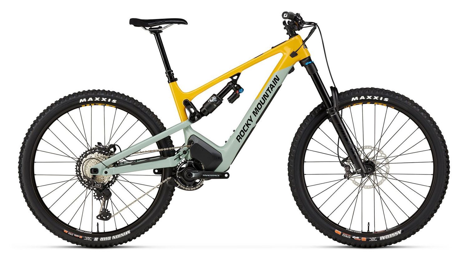 Vélo électrique Rocky Mountain Altitude PowerPlay C70 Bleu/Jaune   Large