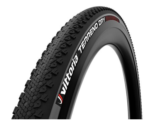 Pneu Vittoria Terreno Dry Adventure 700x35c Pliable Noir