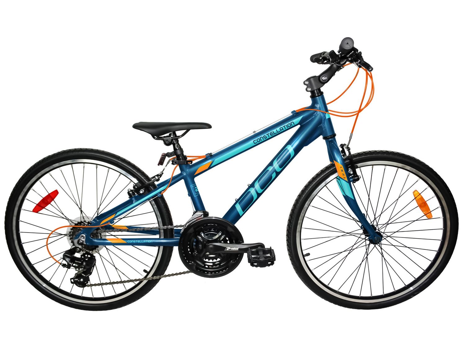 Vélo DCO Constellation 24po Indigo Foncé/Turquoise