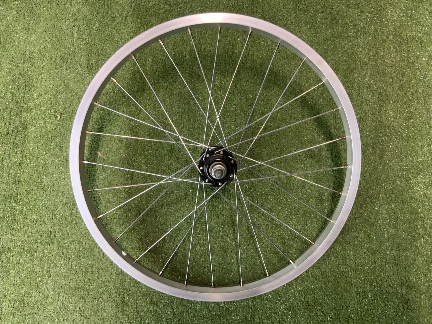 Roue arrière Alex Rims / Joy Tech Argent &amp;
