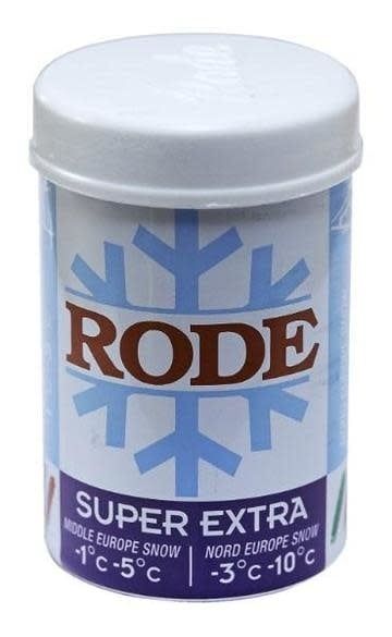 Fart d&#39;adhérence Rode Blue Super Extra Fluor Free -1/-10C 45g