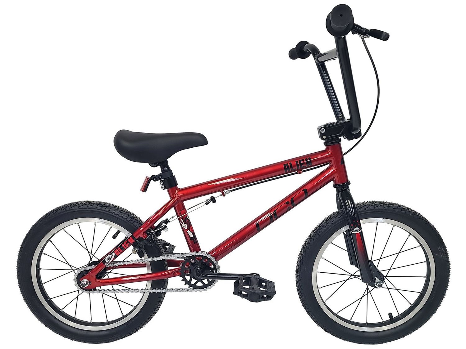Bmx DCO Alien Rouge/Noir 16po
