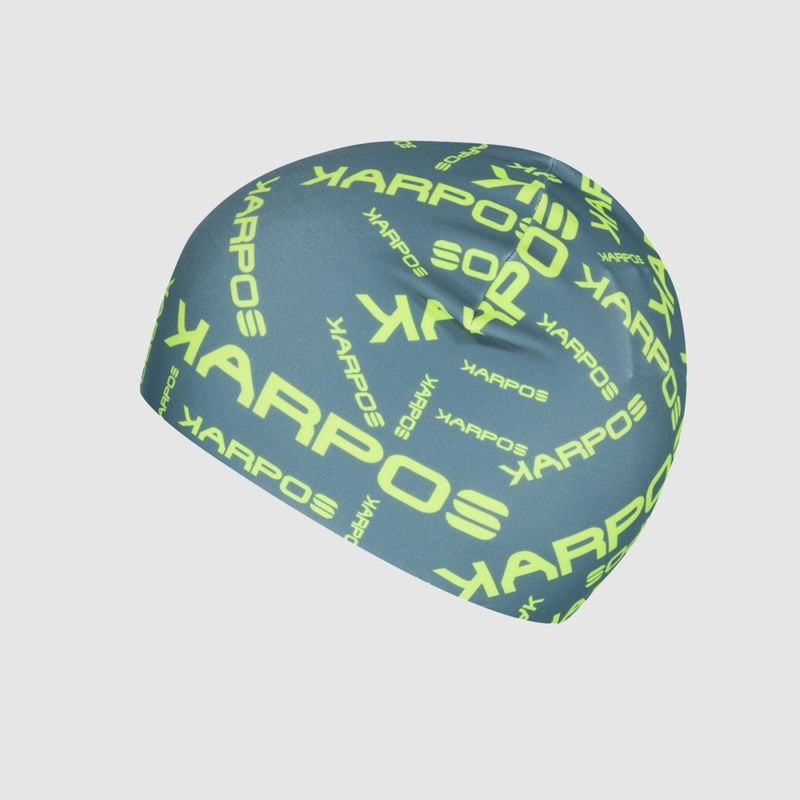 Tuque Karpos Alagna Dark Slate/Vert Lime