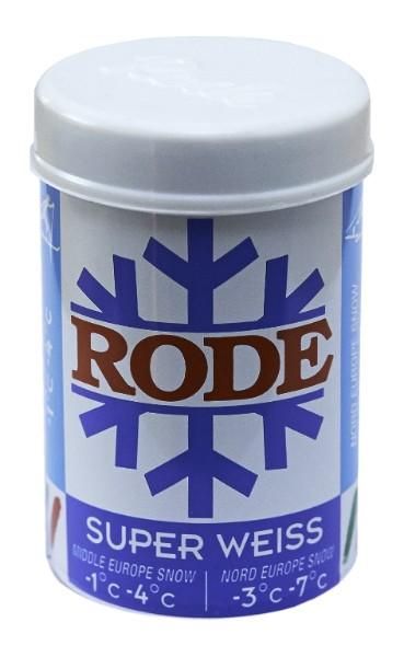 Fart d&#39;adhérence Rode Blue Super Weiss Fluor Free -1/-7C 45g