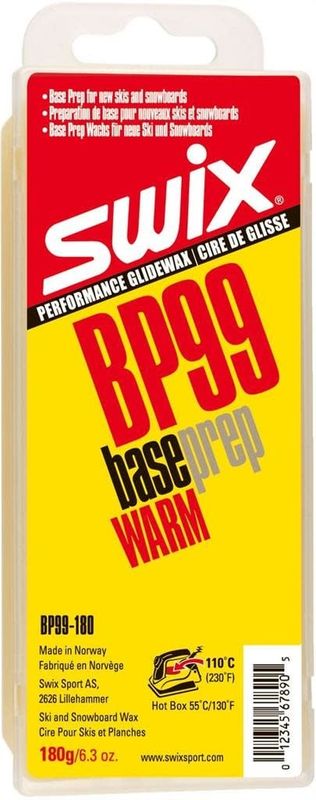 Fart de préparation Swix Warm BP99 Jaune 180g