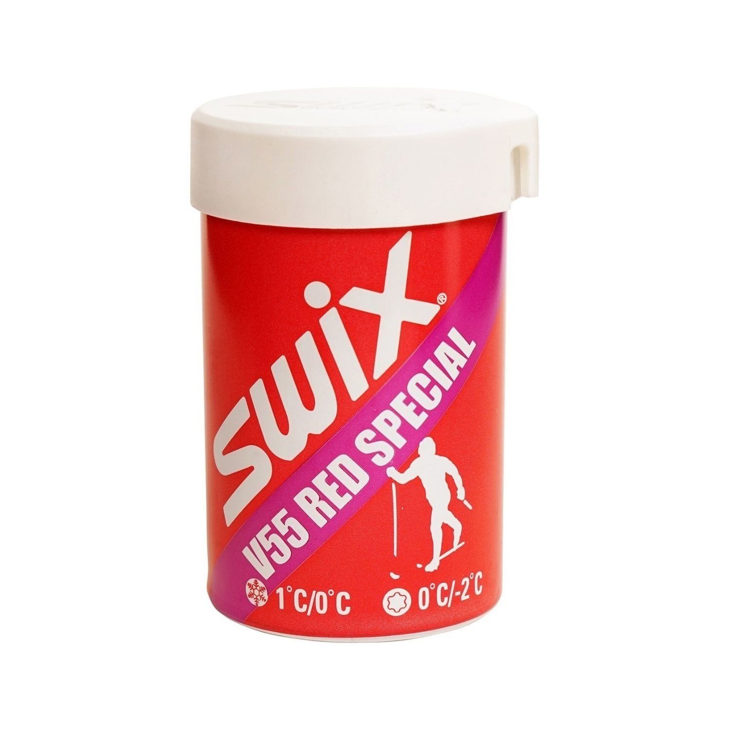 Fart d&#39;adhérence Swix V55 Rouge Special 0/-2C 45g