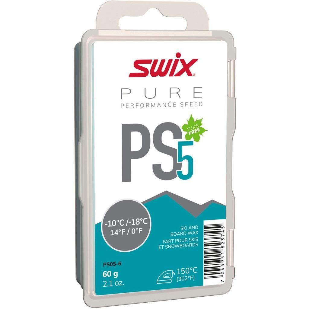 Fart de glisse Swix PS5 Turquoise -10/-18C 60g