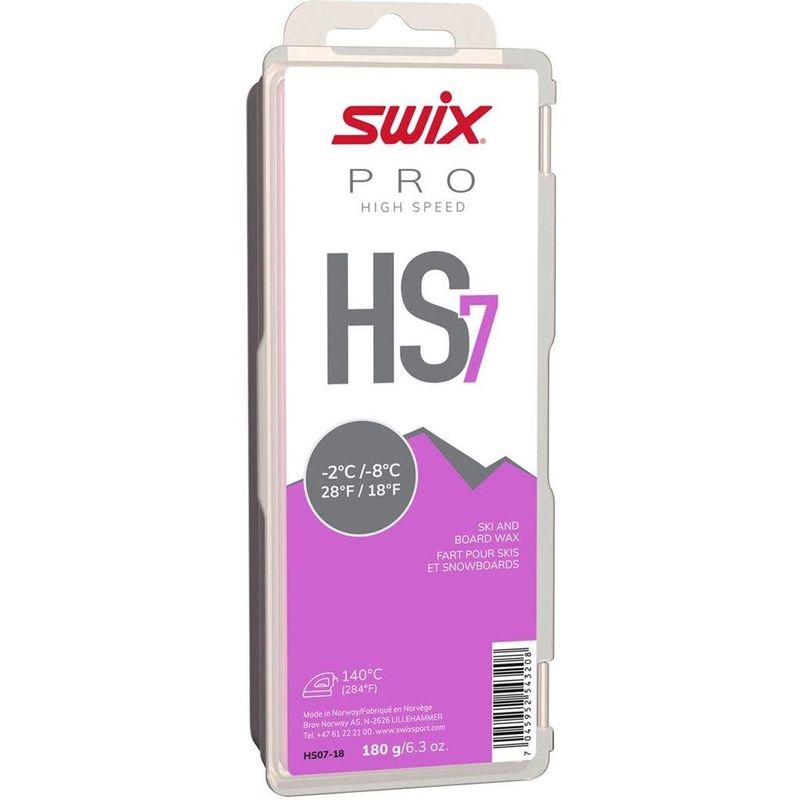 Fart de glisse Swix HS7 Violet -2/-8C 180g