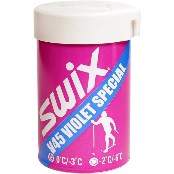 Fart d&#39;adhérence Swix V45 Violet Special -2/-6C 45g