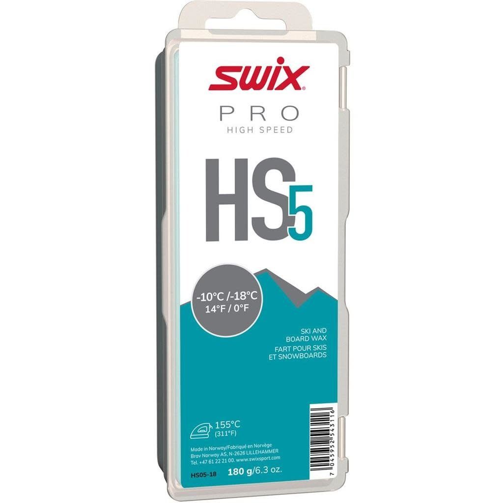 Fart de glisse Swix HS5 Turquoise -10/-18C 180g