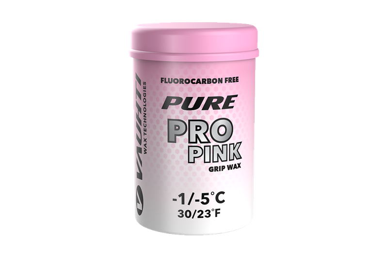 Fart d&#39;adhérence Vauhti Pure Pro Pink -1/-5C 45g