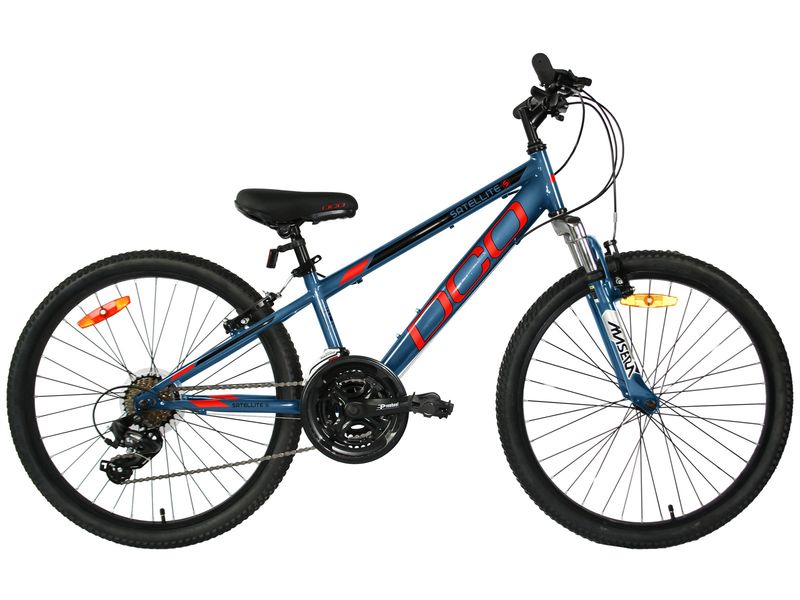 Vélo DCO Satellite S 24po Bleu Tempête/Rouge/Noir
