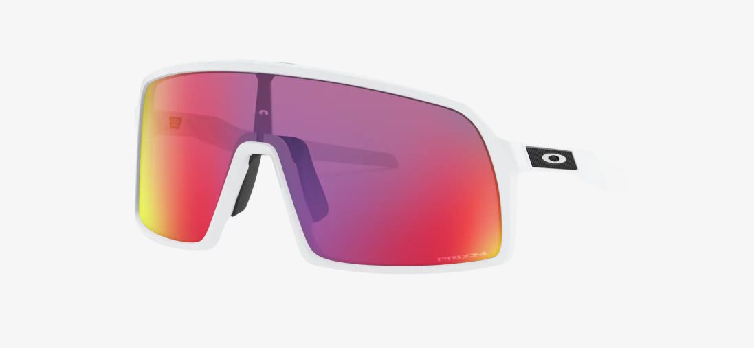 Lunette Oakley Sutro S Blanc Mat - Lentille Prizm Road