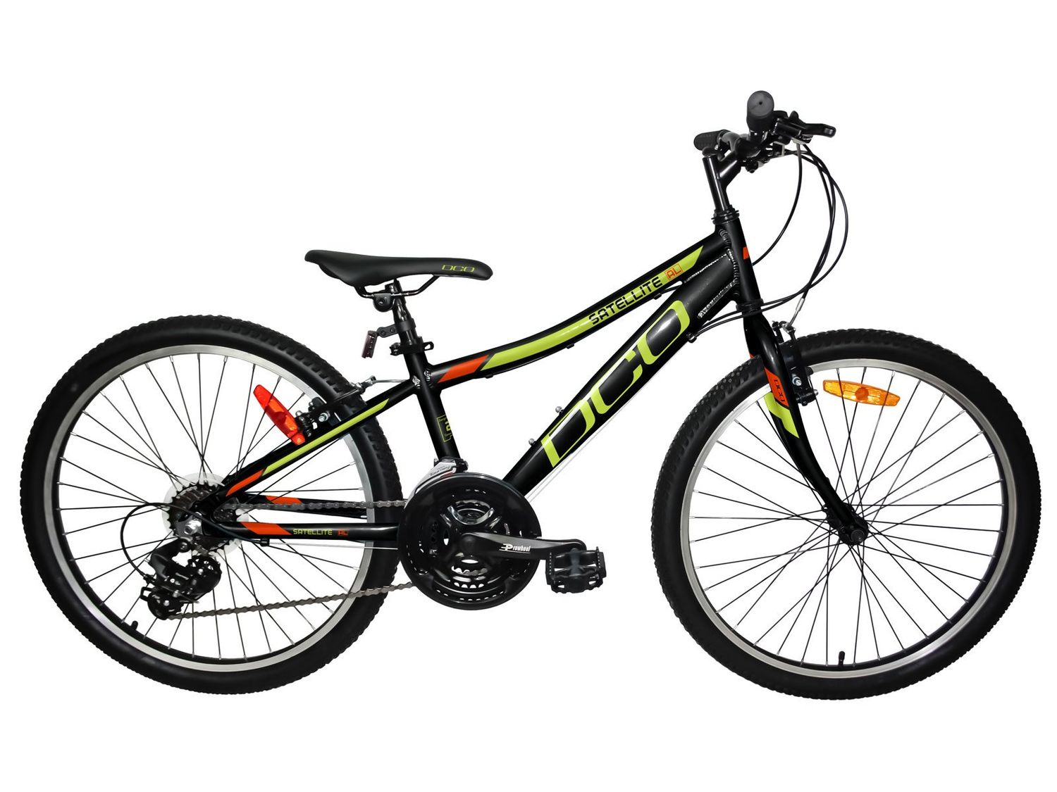 Vélo DCO Satellite AL 24po Noir/Vert