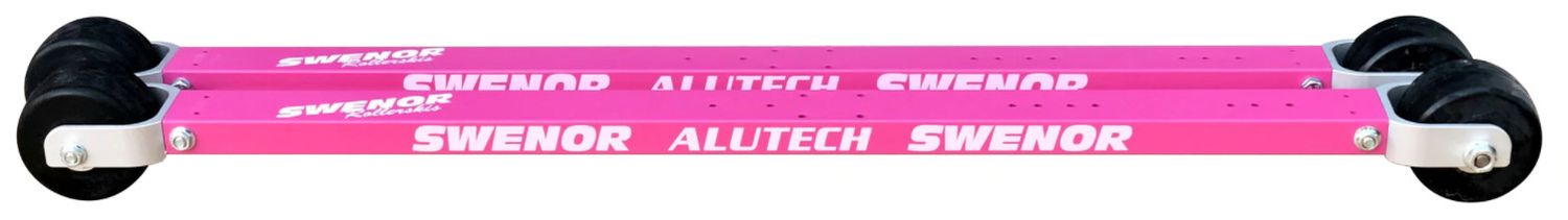 Ski à roulettes Swenor Alutech Classic Rose avec Roues Standard #2