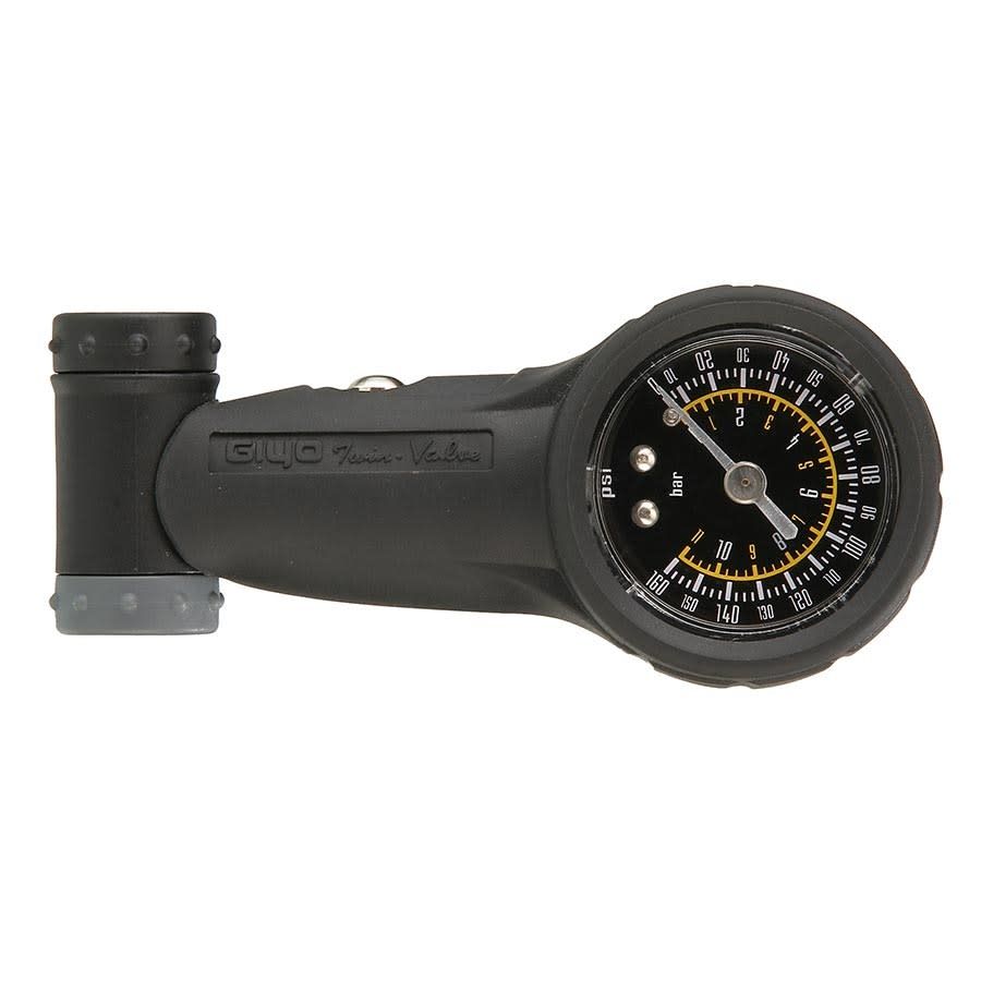 Manomètre Evo AirPress, Presta/Schrader, 160psi max