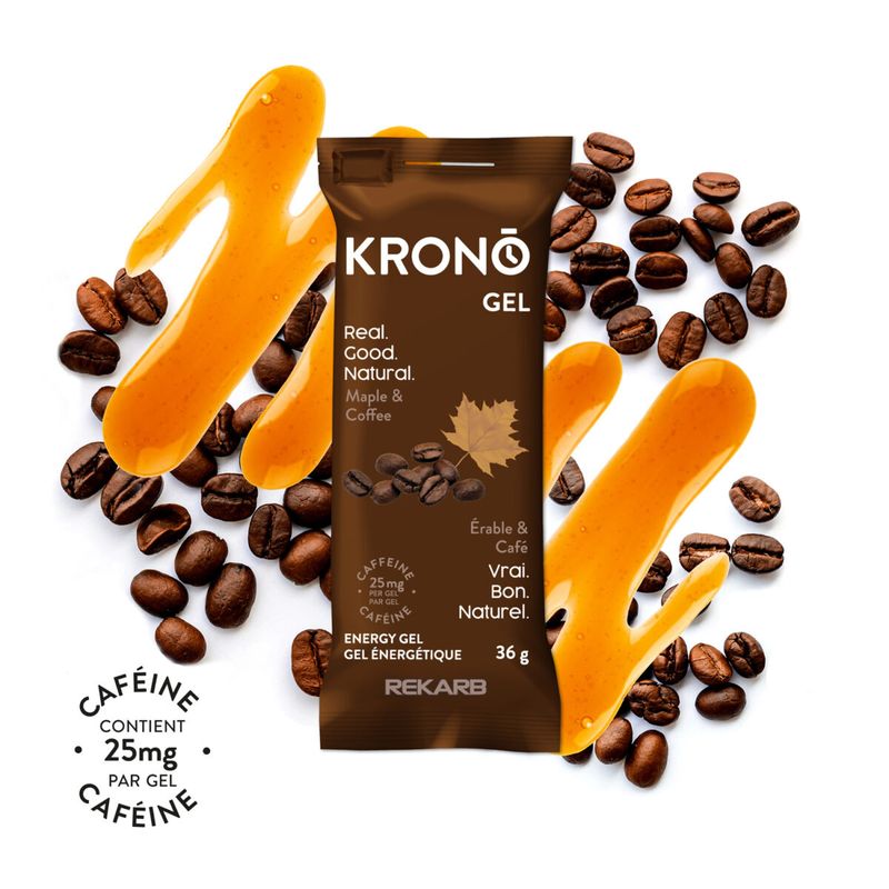 Gel énergétique Krono Érable et Café 36g