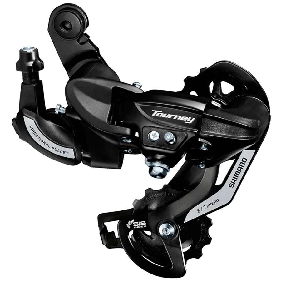 Dérailleur arrière Shimano, Tourney RD-TY500, 6/7vit., SGS,  Attache directe, Noir