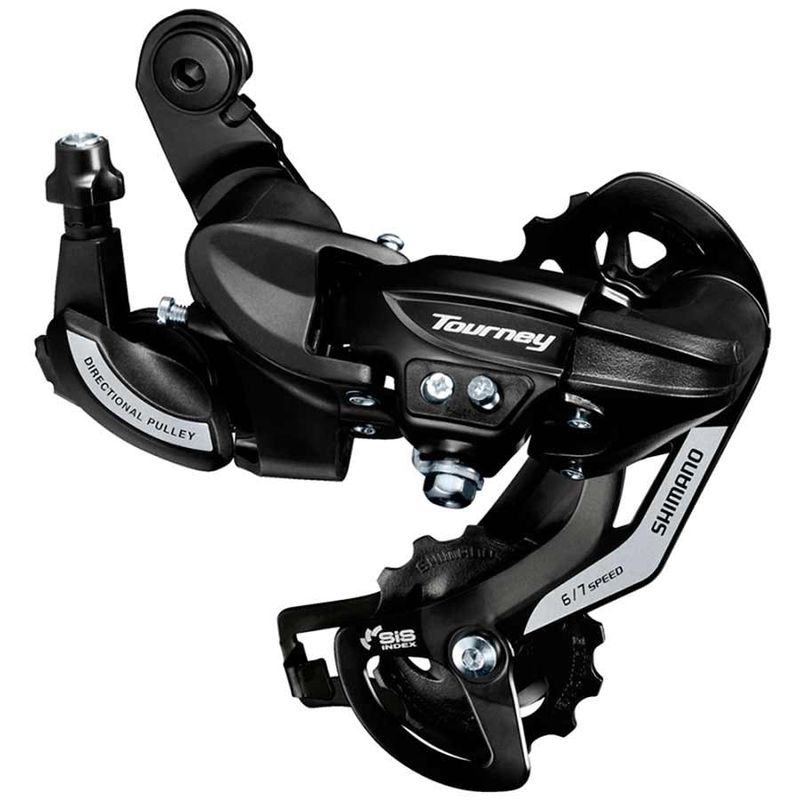 Dérailleur arrière Shimano, Tourney RD-TY500, 6/7vit., SGS,  Attache directe, Noir