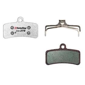 Plaquettes de freins à disque SwissStop, Disc 27 E, Forme: XTR 9120/8120/8020, SLX 7120, Saint 820, TRP Slate T4, Quadiem, Organic, Paire