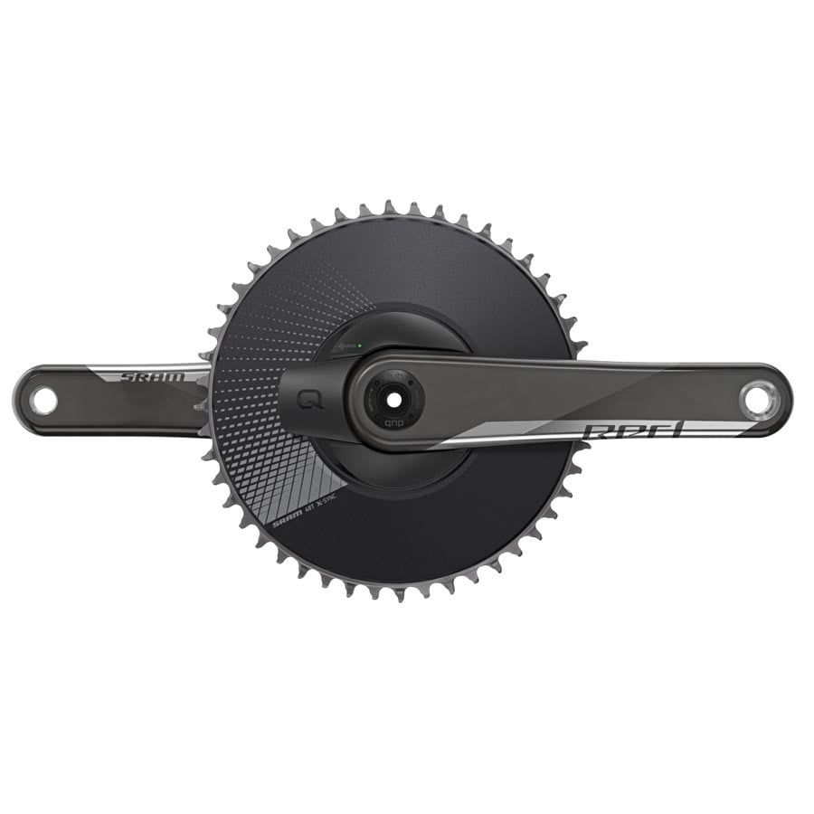 SRAM, Red 1 AXS Quarq, Pédalier à capteur de puissance, Vitesses: 12, Axe: 28.99mm, BCD: Direct Mount, 48, DUB, 175mm, Noir, Route