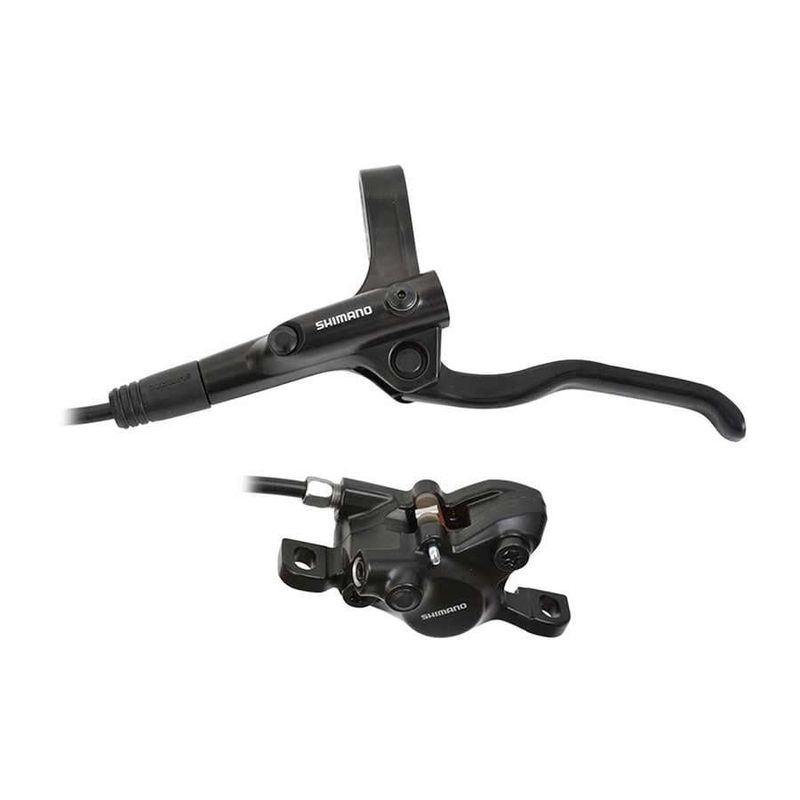 Frein à disque hydraulique avant Shimano, BL/BR-MT200, Post mount, Noir, Ensemble