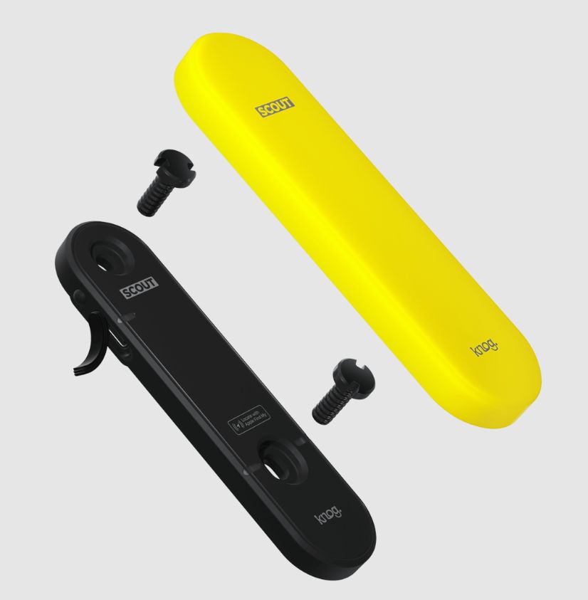 Dispositif alarme et traceur Knog Scout Bike pour iOS avec Apple Find My