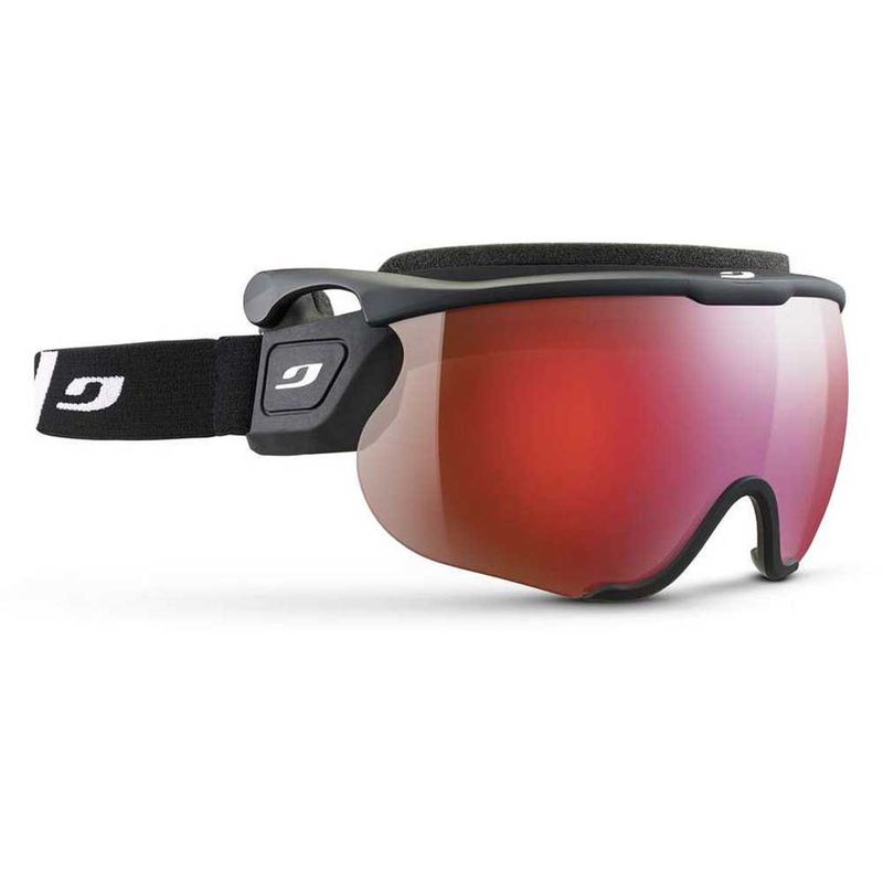 Lunette Julbo Sniper EVO M Noir - Strap Noir/Blanc - Lentille Reactiv HC cat:0 à 4