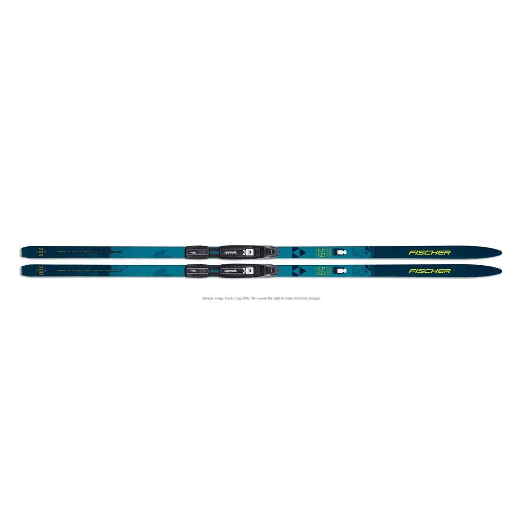 Ski Fischer Transnordic 59 Easy Skin Xtralite (skin non incluse) 190cm / Fixation Salomon Prolink Auto