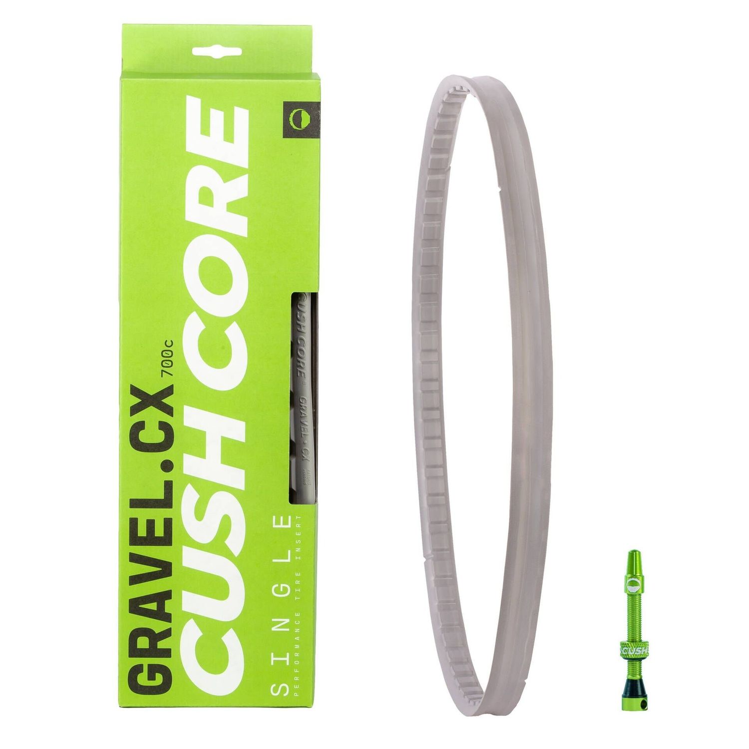 Ensemble Cushcore Tubeless Insert 700C Gravel/XC avec valve (unité)