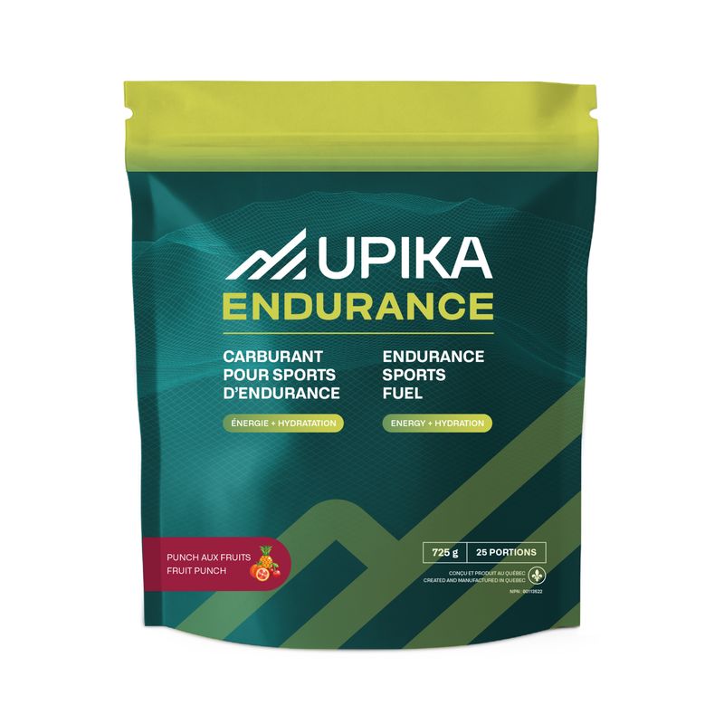 Boisson électrolyte Upika Endurance Punch aux fruits 25 portions 725g
