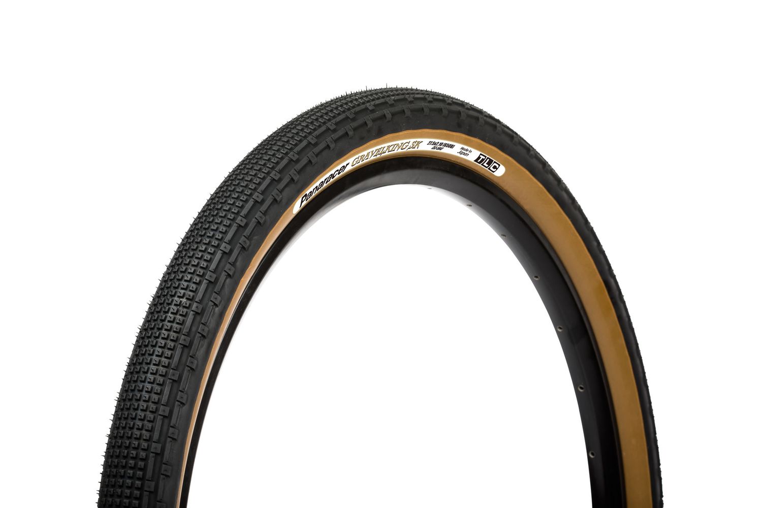Pneu Panaracer Gravel King SK, Tubeless-Ready, Pliable, 27.5&#39;&#39;x 1.9, Noir/Brun