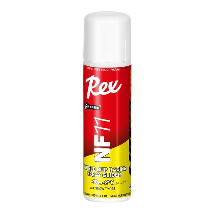 Fart de glisse en spray Rex NF11 Jaune +10/-2C 150ml