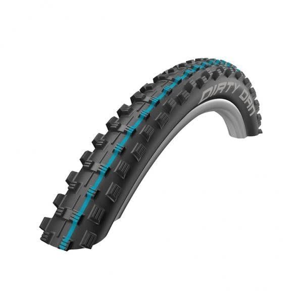 Pneu Schwalbe Dirty Dan Addix 29&#39;&#39;x2.00 Pliable Tubeless Ready Addix Speedgrip LiteSkin 127TPI Noir