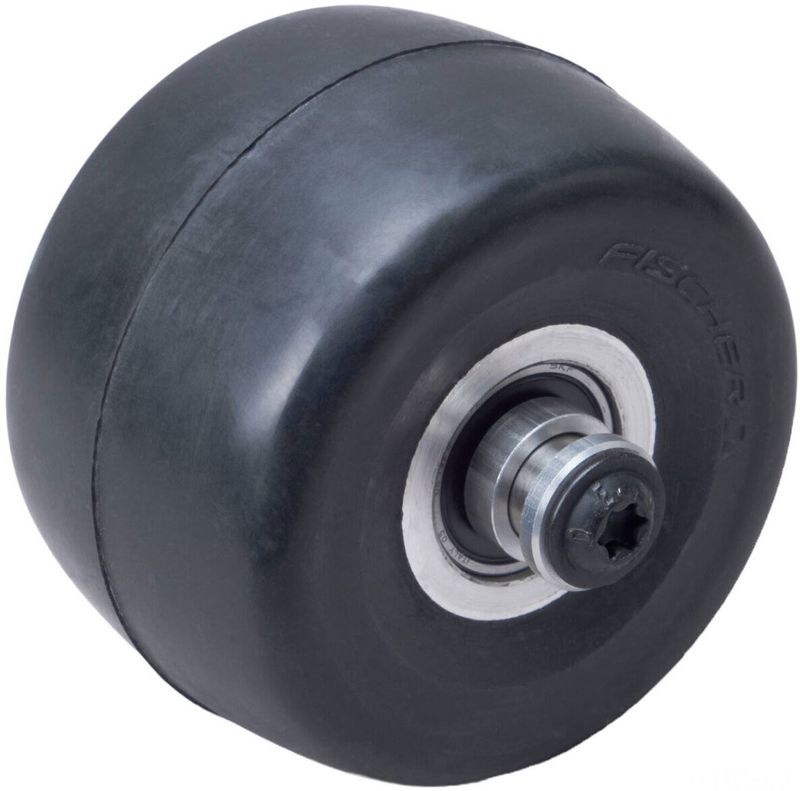 Roue ski à roulette Fischer Speedmax Classic 70/45 Med Noir (Unité)