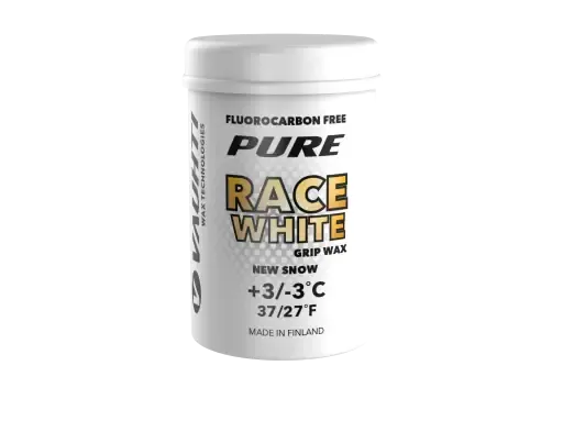Fart d&#39;adhérence Vauhti Pure Race New Snow White +3/-3C 45g