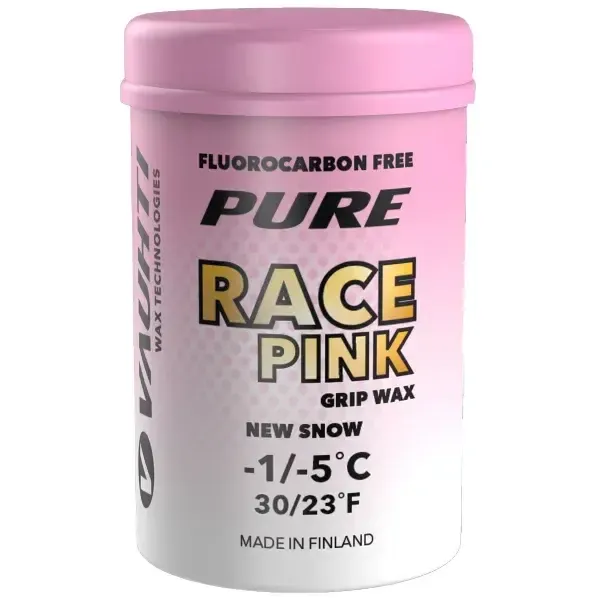 Fart d&#39;adhérence Vauhti Pure Race New Snow Pink -1/-5C 45g