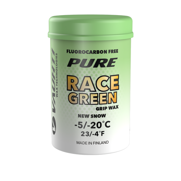 Fart d&#39;adhérence Vauhti Pure Race New Snow Green -5/-20C 45g