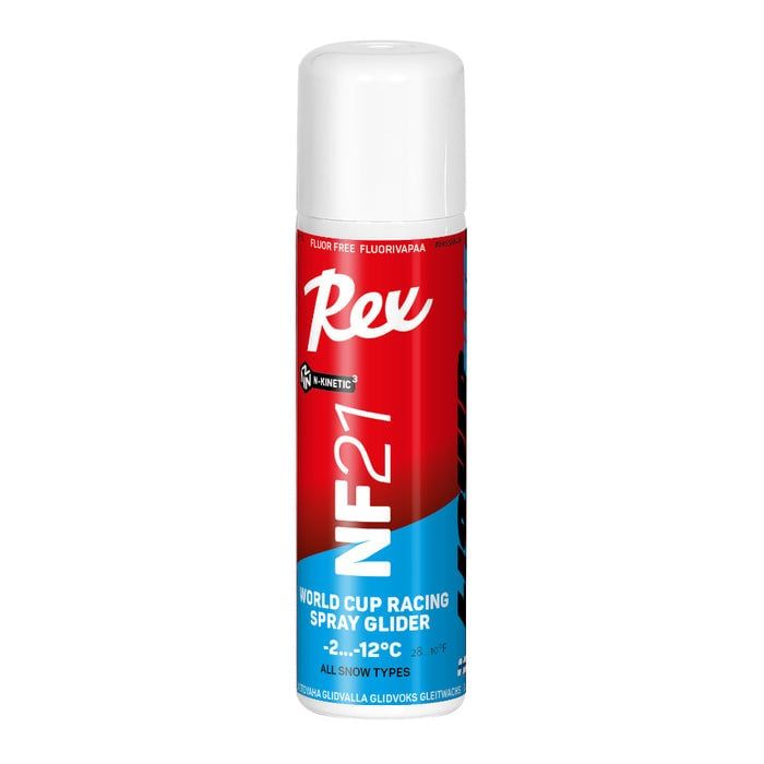 Fart de glisse en spray Rex NF21 Bleu -2/-12C 150ml